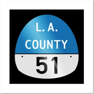 L.A. County 51 Posters and Art